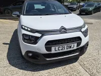 Used Citroën C3 PureTech 83 HP (61 kW) 2021 White Hatchback