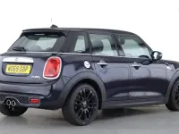 Used Mini Cooper S Exclusive 2019 Blue and black Hatchback