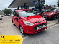 Used Ford B-MAX Zetec 105 HP (77 kW) 2012 Red MPV