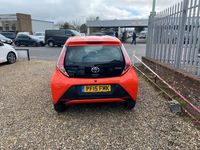 Used Toyota Aygo X-play 69 HP (50 kW) 2015 Orange Hatchback