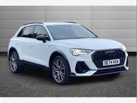 Used Audi Q3 Black Edition 150 HP (110 kW) 2024 Glacier white SUV