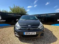 Used Kia Rio 109 HP (80 kW) 2014 Black Hatchback