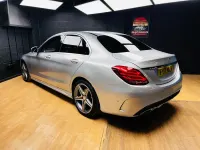 Used Mercedes C220 AMG line 2017 Silver Sedan