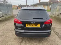 Used Ford Focus Zetec 120 HP (88 kW) 2015 Black Estate