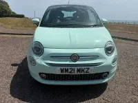 Used Fiat 500 Lounge 70 HP (51 kW) 2021 Green Hatchback