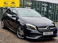 Used Mercedes A200 AMG line 2018 Black Hatchback