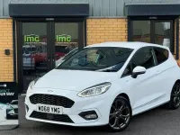 Used Ford Fiesta ST-Line 125 HP (91 kW) 2019 White Hatchback