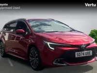 Used Toyota Corolla Design 140 HP (102 kW) 2022 Denim blue (metallic paint) Estate