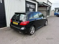 Used Mercedes B200 AMG Line Premium 136 HP (100 kW) 2017 Black Hatchback