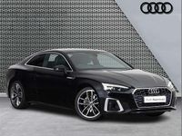 Used Audi A5 S-Line 200 HP (147 kW) 2022 Black Coupe