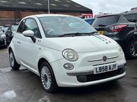 Used Fiat 500 Pop 69 HP (50 kW) 2009 White Cabriolet