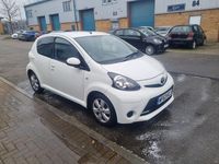 Used Toyota Aygo Style 2013 White Hatchback