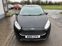 Used Ford Fiesta Zetec 2016 Black Hatchback