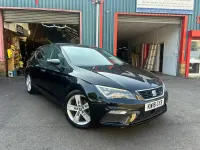 Used Seat Leon FR 150 HP (110 kW) 2018 Black Hatchback