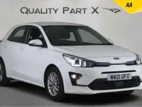Used Kia Rio 84 HP (61 kW) 2021 White Hatchback