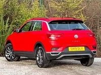 Used VW T-Roc SE 115 HP (84 kW) 2019 Red SUV