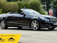 Used Mercedes E350 2013 Black Cabriolet