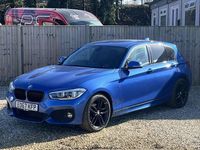 Used BMW 116 M Sport 116 HP (85 kW) 2017 Blue Hatchback