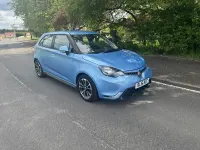 Used MG MG3 106 HP (77 kW) 2016 Blue Hatchback