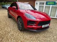 Begagnad Porsche Macan 252 HK (185 kW) 2021 Röd SUV
