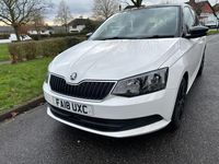 Used Skoda Fabia Colour Edition 95 HP (69 kW) 2018 White Hatchback