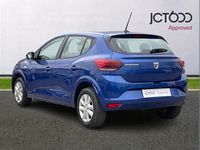 Used Dacia Sandero Comfort 90 HP (66 kW) 2022 Blue Hatchback