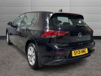 Used VW Golf VII Life 150 HP (110 kW) 2021 Black Hatchback