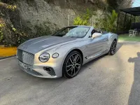 Used Bentley Continental GT Convertible 560 HP (411 kW) 2019 Silver Cabriolet