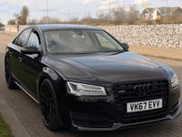 Used Audi A8 Black Edition 262 HP (192 kW) 2017 Black Sedan