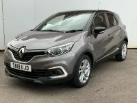 Used Renault Captur Iconic 90 HP (66 kW) 2018 Grey/black SUV