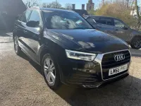 Used Audi Q3 S-Line 150 HP (110 kW) 2016 Black SUV