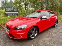 Used Volvo V40 R-Design 115 HP (84 kW) 2015 Red Hatchback
