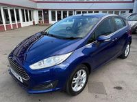 Used Ford Fiesta Zetec 100 HP (73 kW) 2017 Blue Hatchback