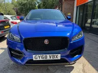 Used Jaguar F-Pace R-Sport 250 HP (183 kW) 2018 Blue SUV