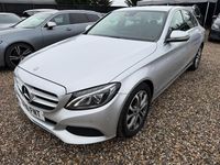 Begagnad Mercedes C220 170 HK (125 kW) 2016 Silver Sedan