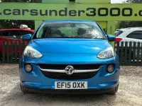 Used Vauxhall Adam Jam 70 HP (51 kW) 2015 Blue Hatchback