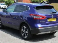Used Nissan Qashqai N-Connecta 160 HP (117 kW) 2018 Blue SUV
