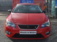 Used Seat Leon FR 125 HP (91 kW) 2015 Red Hatchback