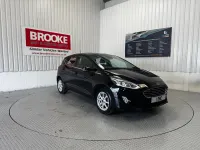 Used Ford Fiesta Zetec 70 HP (51 kW) 2018 Black Hatchback
