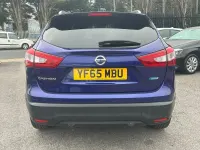 Used Nissan Qashqai N-TEC 110 HP (80 kW) 2015 Blue SUV