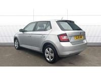 Used Skoda Fabia SE 95 HP (69 kW) 2018 Silver Hatchback