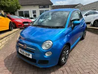 Used Fiat 500 S 2015 Blue Hatchback