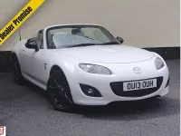 Used Mazda MX5 160 HP (117 kW) 2013 White Cabriolet