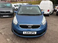 Used Kia Venga 89 HP (65 kW) 2014 Blue Hatchback