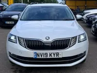 Used Skoda Octavia SE L 150 HP (110 kW) 2019 White Estate