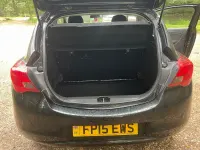 Used Vauxhall Corsa Design Edition 89 HP (65 kW) 2015 Black Hatchback