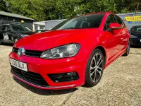 Used VW Golf VII R-line 147 HP (108 kW) 2016 Red Hatchback