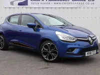 Used Renault Clio Dynamique 120 HP (88 kW) 2018 Blue Hatchback