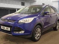 Used Ford Kuga Titanium 140 HP (102 kW) 2014 Impact blue pearl SUV