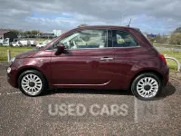 Used Fiat 500 Lounge 69 HP (50 kW) 2019 Red Hatchback